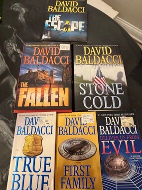 David Baldacci Paperback Book Lot - five books 🔥 📚